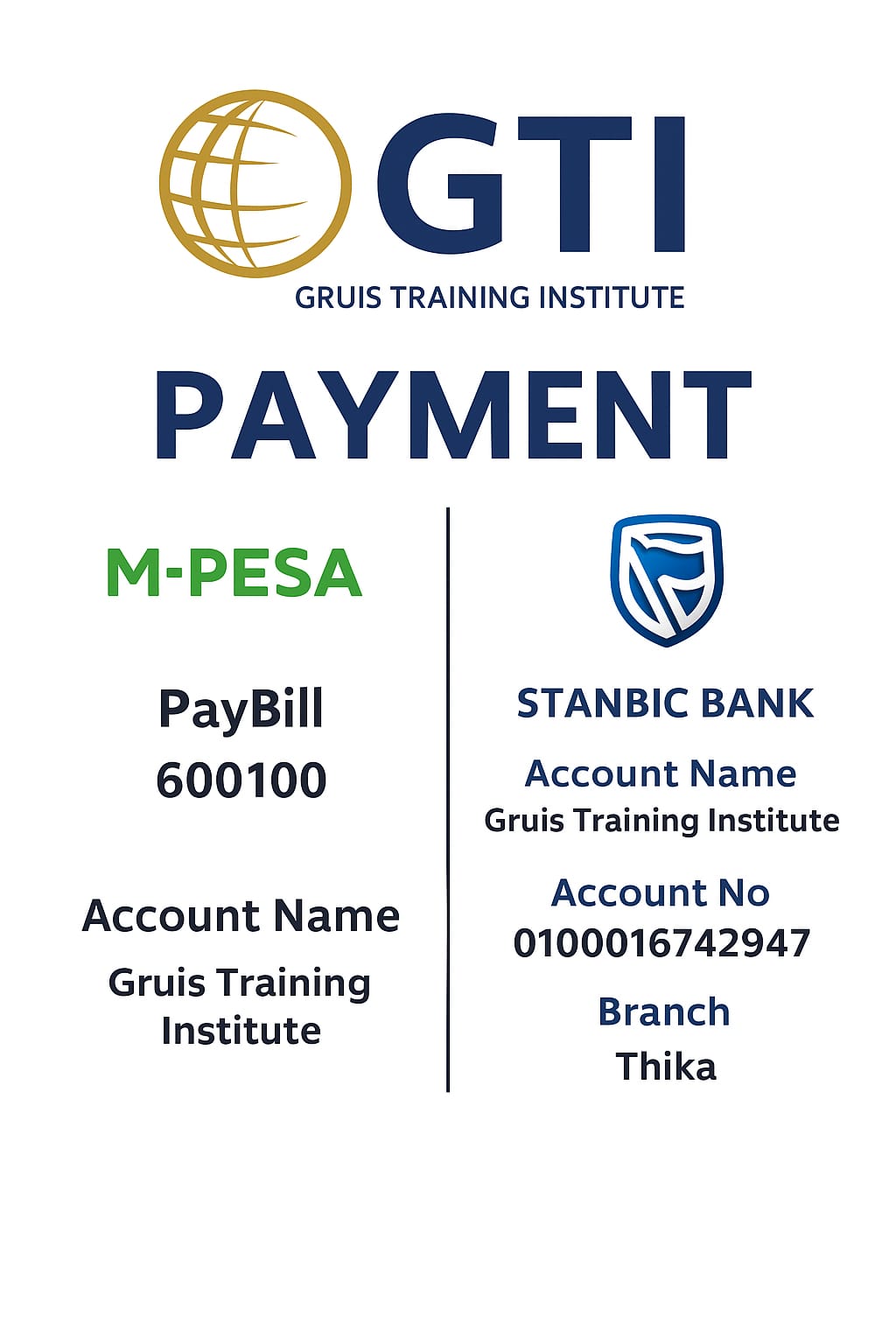 Paybill Instructions